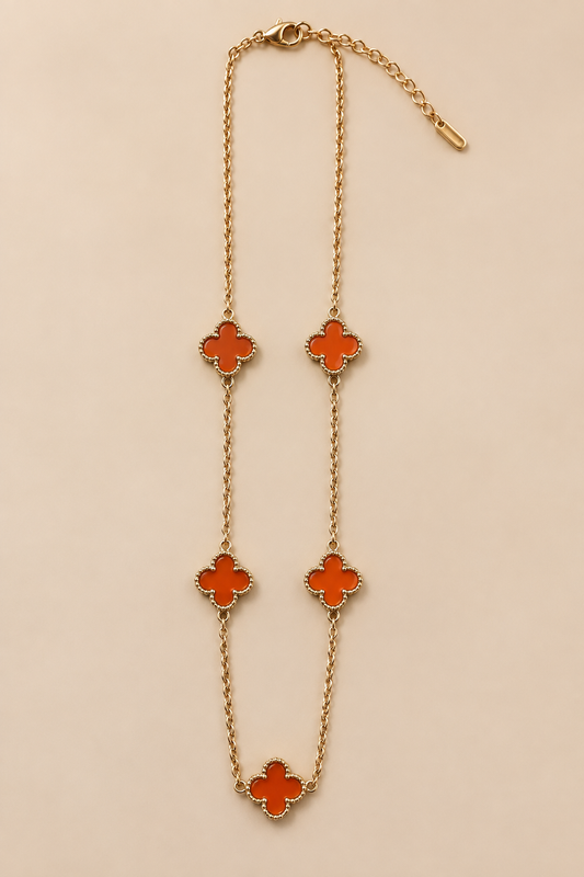 MULTI CLOVER NECKLACE