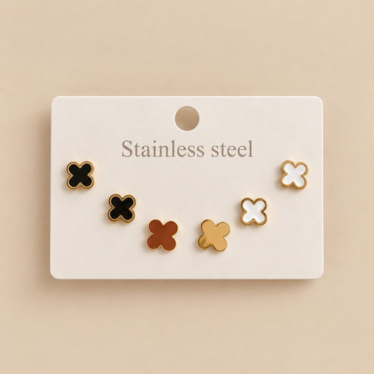 SMALL CLOVER EARRINGS